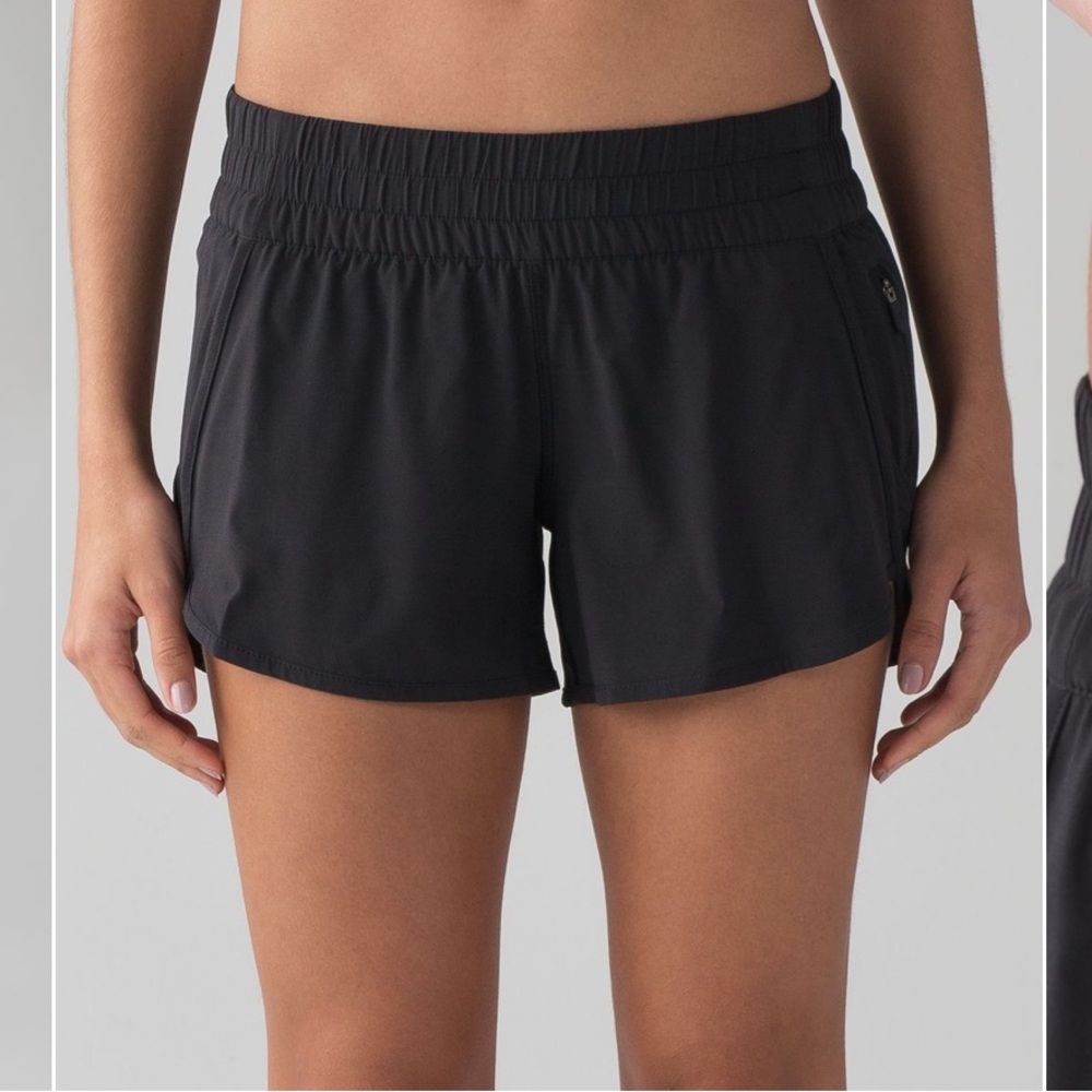 Lululemon Tracker Short V 4" Inseam Black - Picture 5 of 8